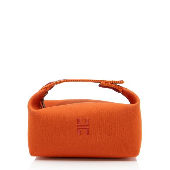 Hermes Handbags - Hermes Canvas Bride-A-Brac Small Pouch
